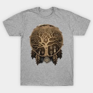 Dream Catcher Tree - Designs for a Green Future T-Shirt